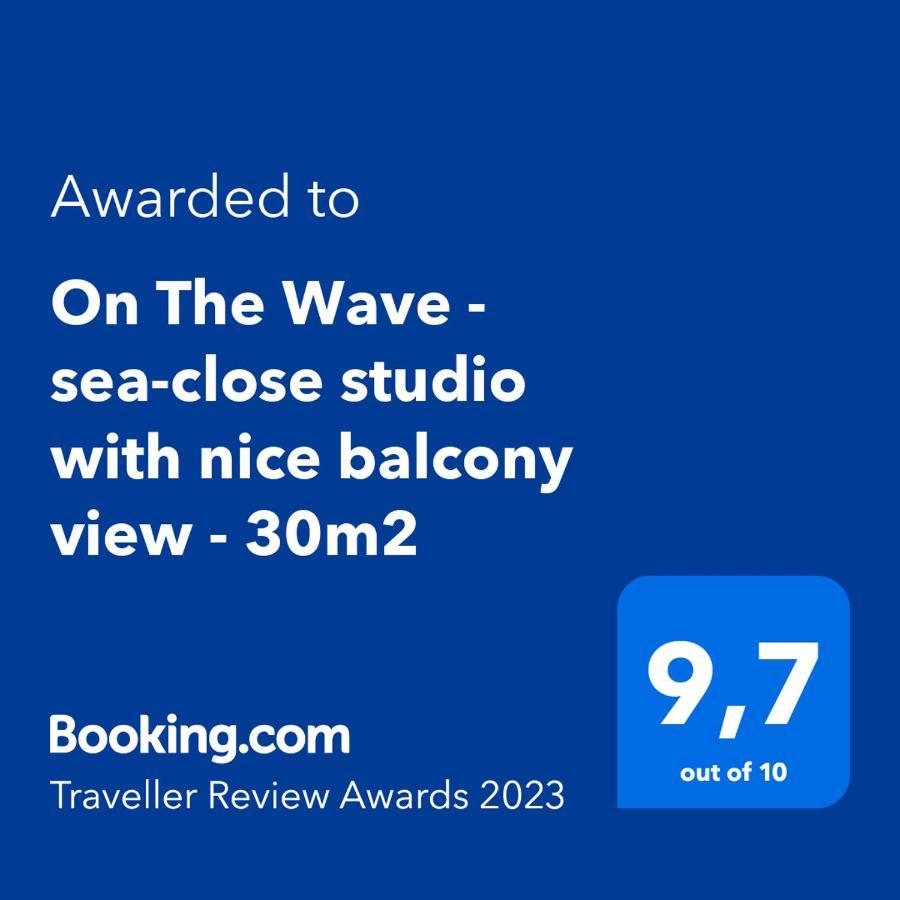 On The Wave - Sea-Close Studio With Nice Balcony View - 30M2 Danzig Exterior foto